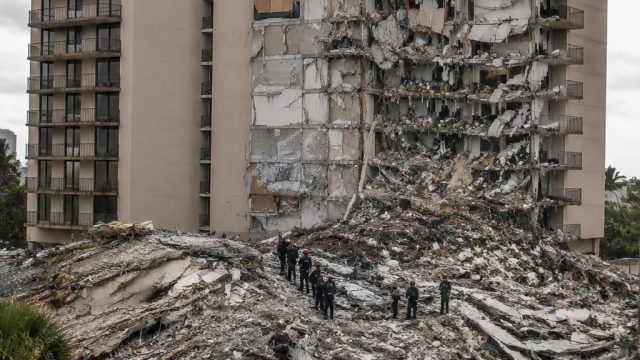 Revealing Insights on the Surfside Building Collapse Timeline