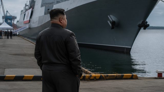 North Korea Unveils New Naval