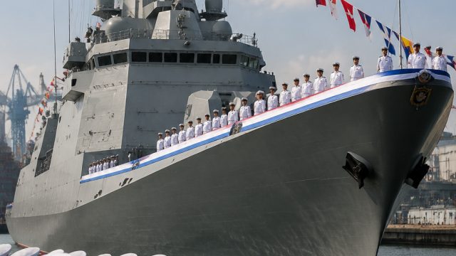 North Korea Unveils New Warshi