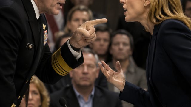 Admiral Faces Local Councilwom