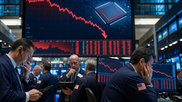 Market Volatility: Chip Stocks Plummet Ahead of Micron Results
